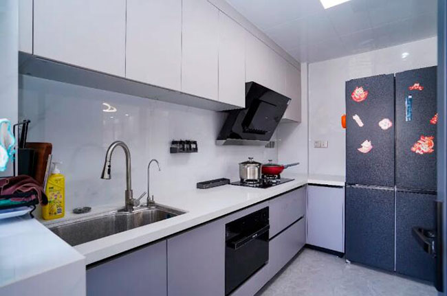 133㎡簡約風，正確的門洞設(shè)計讓家顯得優(yōu)雅且大氣